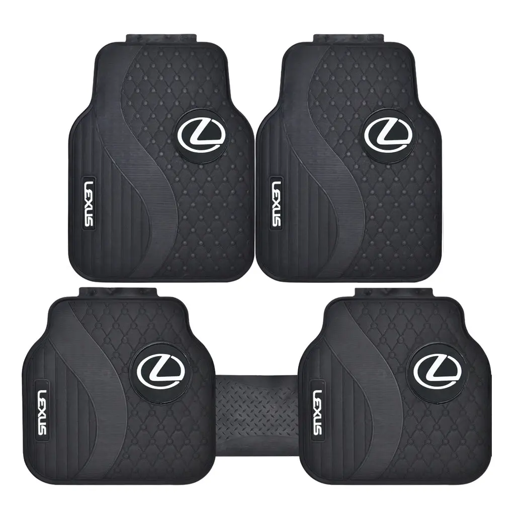 Lexus Universal Car Floor Premium Rubber Matting Protector / Guard (High Quality) 1