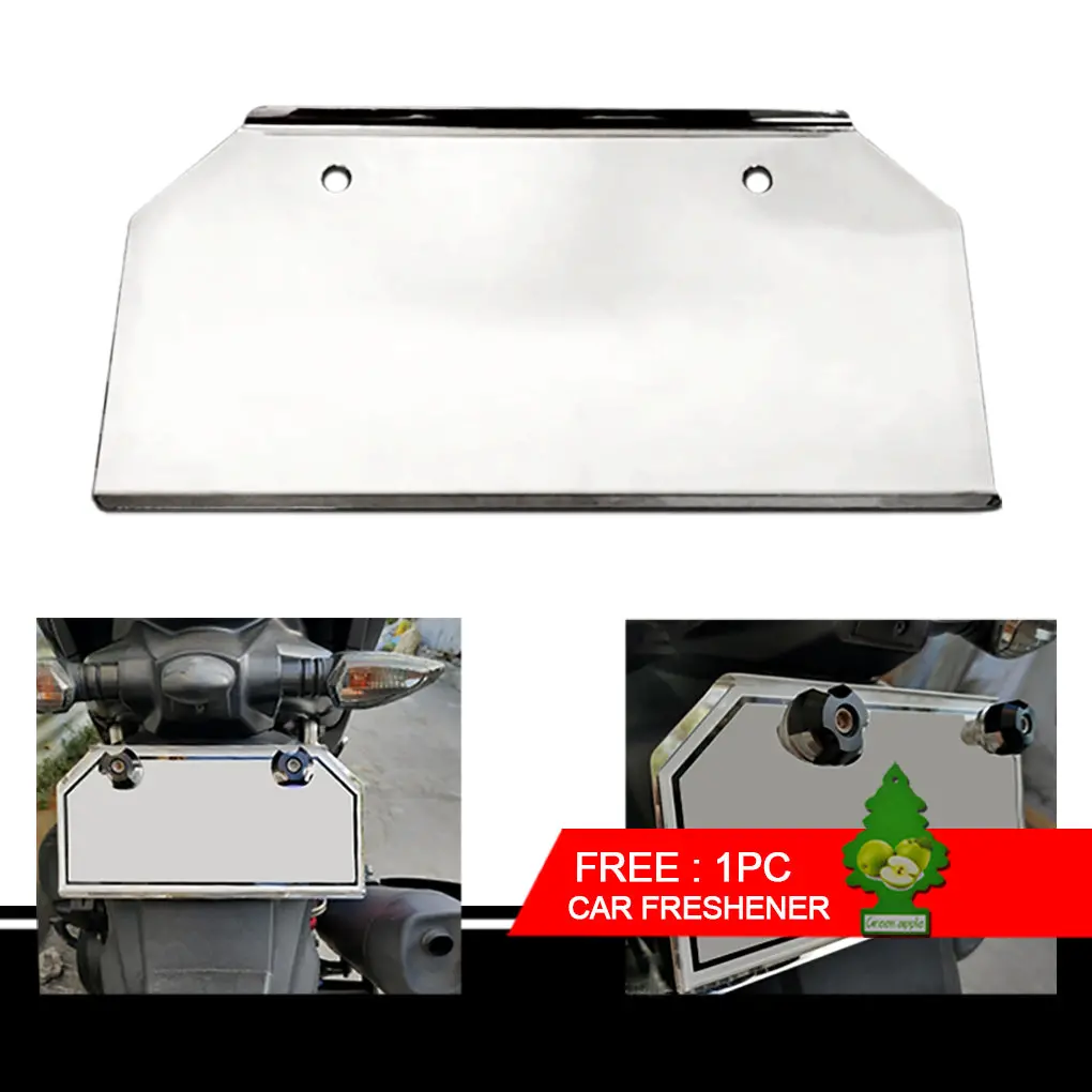 Stainless Steel Motorcycle Plate Holder 1