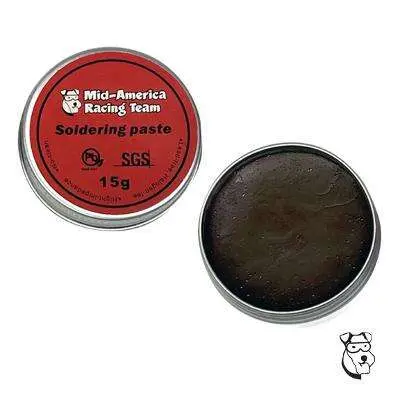 Mid-America Soldering Paste Flux Tin 1