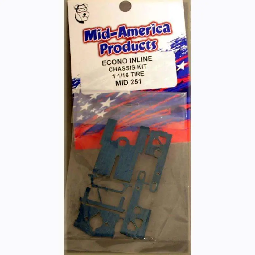 Mid America Products Econo Inline Chassis Kit For 1 1/16"  Or 1 3/16" Tire 1