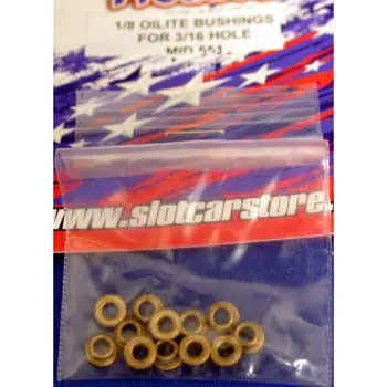Mid-America 1/8 Axle Oilite Bushings For 3/16 Hole 1