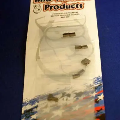 Mid America Power Plus Premium Motor Brushes 1Pr 1