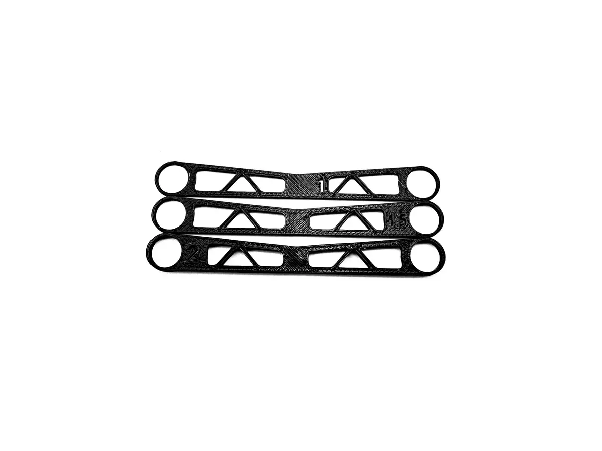 Mxlr - Max-09-018 - Spacer Set For A12 Wc Edition Flexbumper (Set Of 3) 1