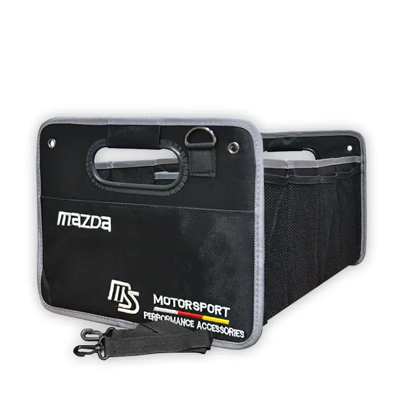 Mazda Collapsible Portable Multi-Function Large Trunk Organizer 1