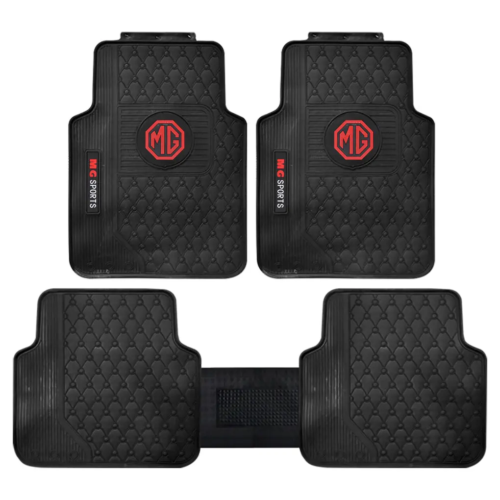 Mg Sport Morris Garages Universal Car Floor Mats Premium Rubber Matting Protector / Guard (High Quality) 1