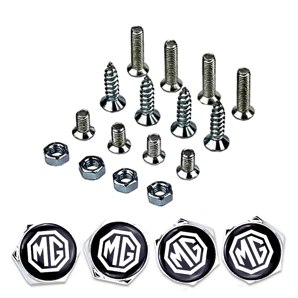 Morris Garage Car License Plate Frame Screws 1