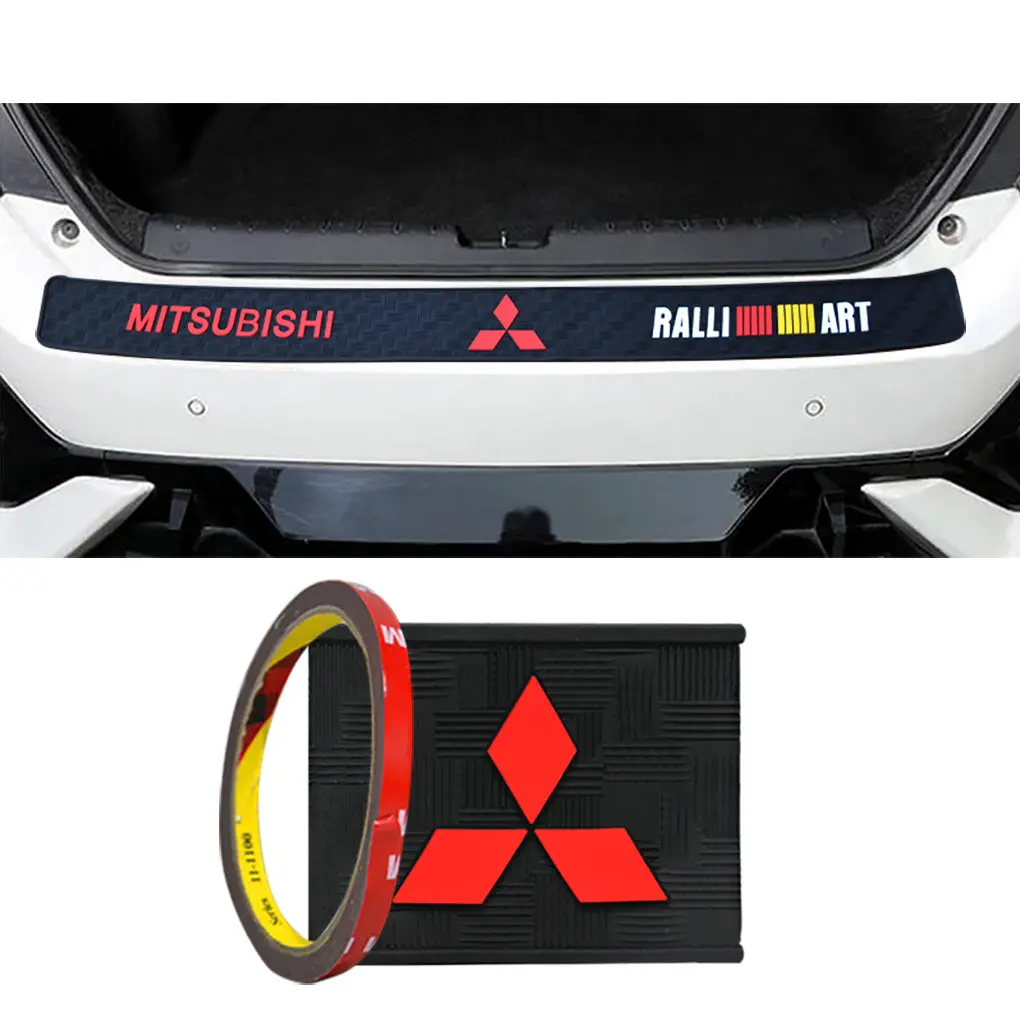 Rear Bumper Rubber Protector Mitsubishi Ralliart 1