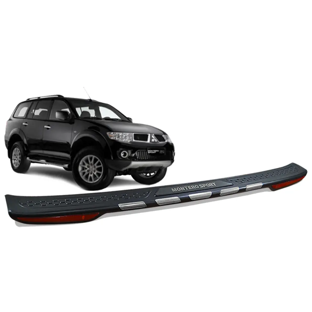 Mitsubishi Montero 2009 - 2015 Rear Bumper Guard Protector 1