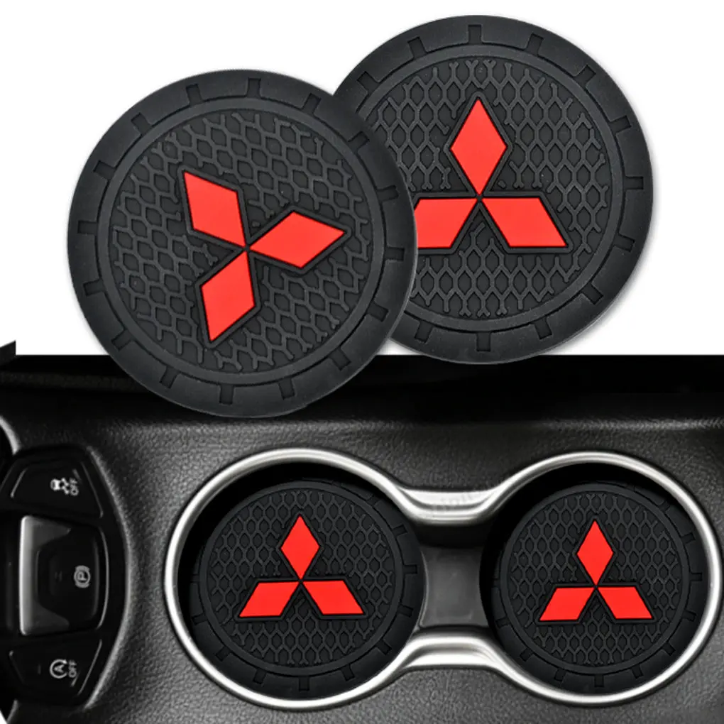 Mitsubishi Drink Coasters Anti Slip Cup Mat 1
