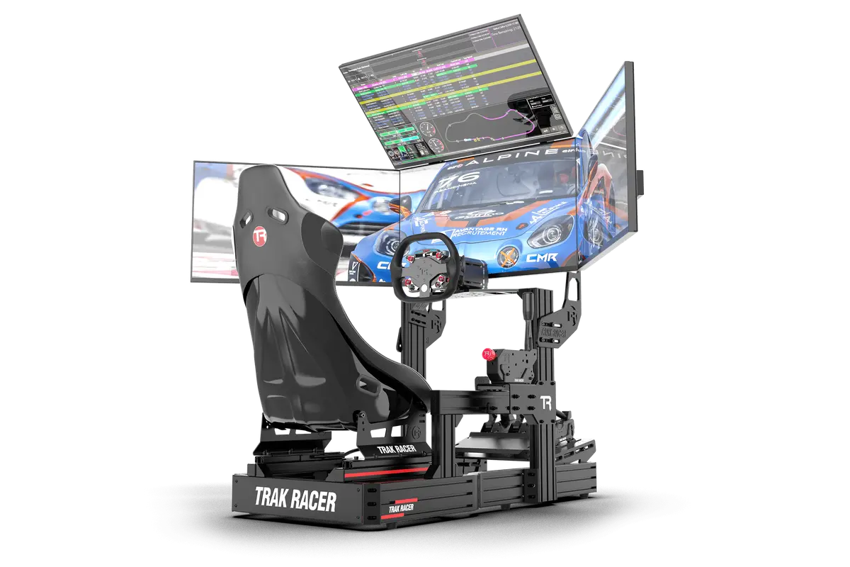 Large Cockpit-Mounted Quad Monitor Stand - 1200Mm / 47.25" Wide 1