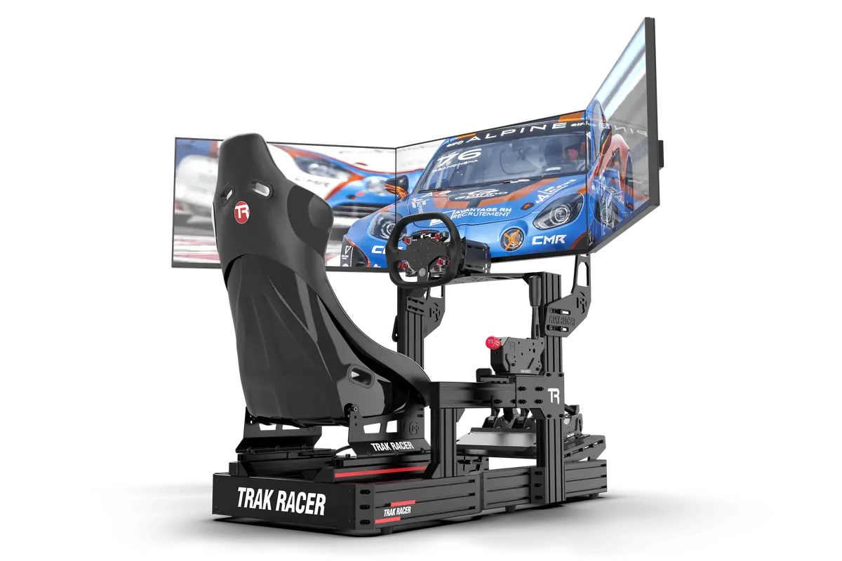 Large Cockpit-Mounted Triple Monitor Mount - 1200Mm / 47.25" Wide 1