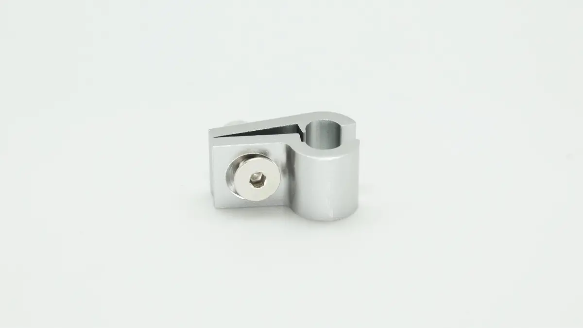 Billet Aluminum P-Clamp for Secure Hose and Tubing Fastening