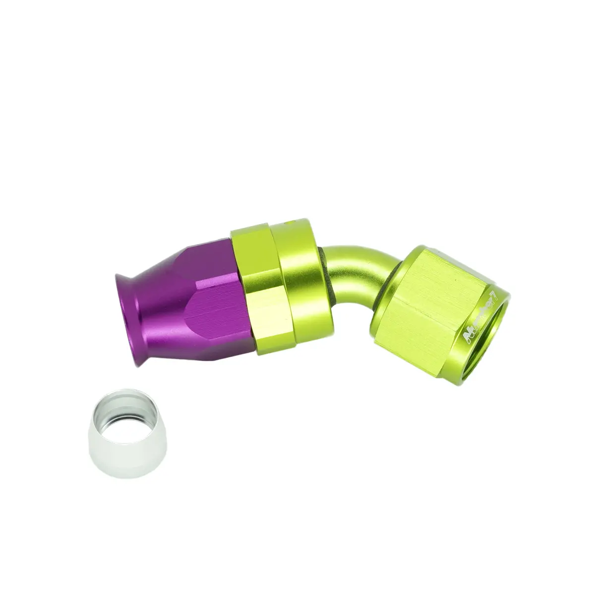 45° Ptfe Swivel Hose Ends  45°Ptfe ホースエンド (回転式) 1