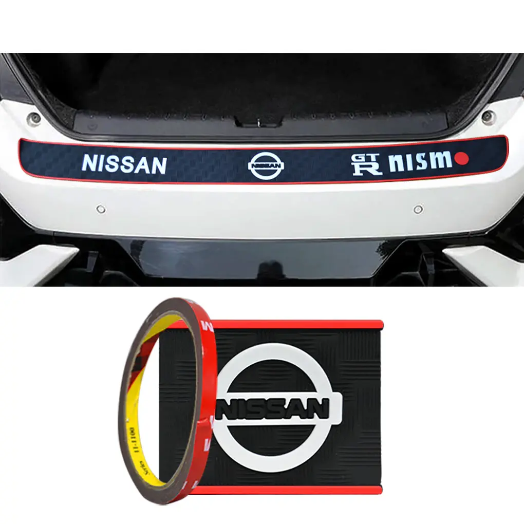 Rear Bumper Rubber Protector For Nissan Nismo Universal 2