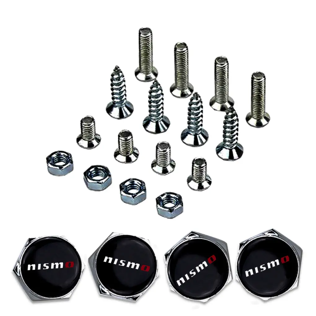 Nissmo Nissan Car License Plate Frame Screws 1