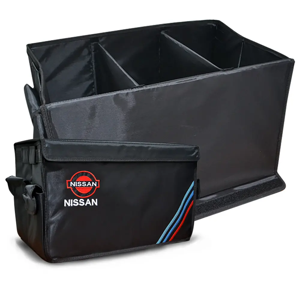 Big Nissan Collapsible Portable Multi-Function Large Trunk Organizer 1