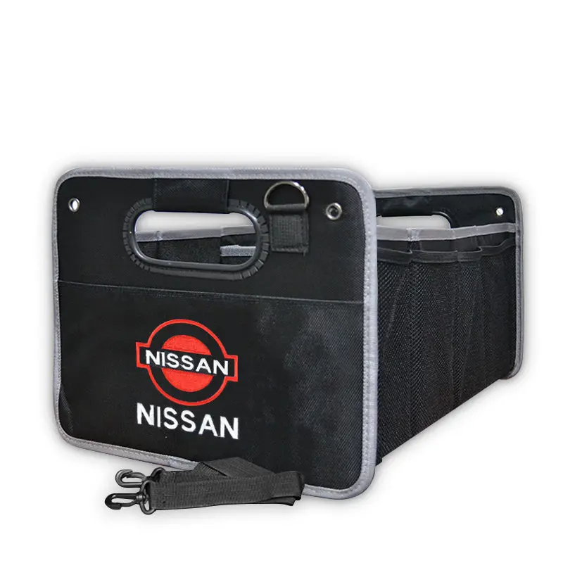 Nissan Collapsible Portable Multi-Function Large Trunk Organizer 1