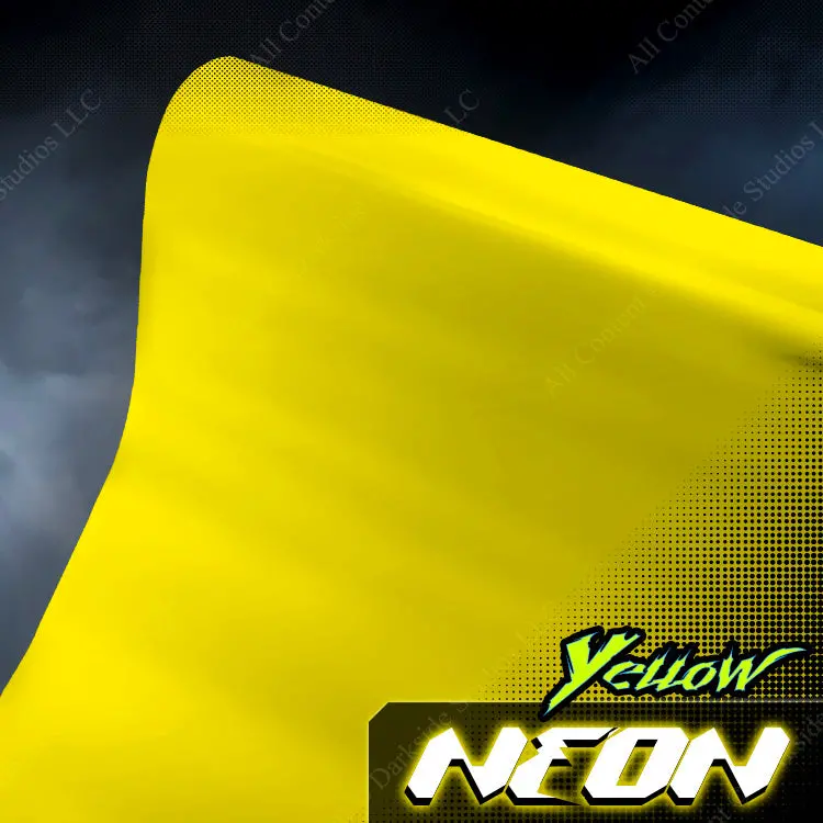 Add-On -Rider Number Cut-Out Overlay- ( Neon Yellow ) 1