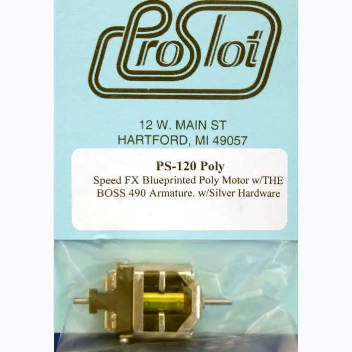 Pro Slot Speed Fx D Can Neo-Poly Motor W/ Boss 490 Arm 1