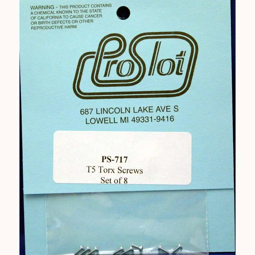 Proslot Torx Screws Set 8 1