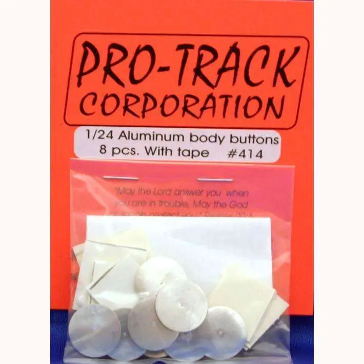 Pro-Track 1/24Th Alum Body Buttons With Tape 1
