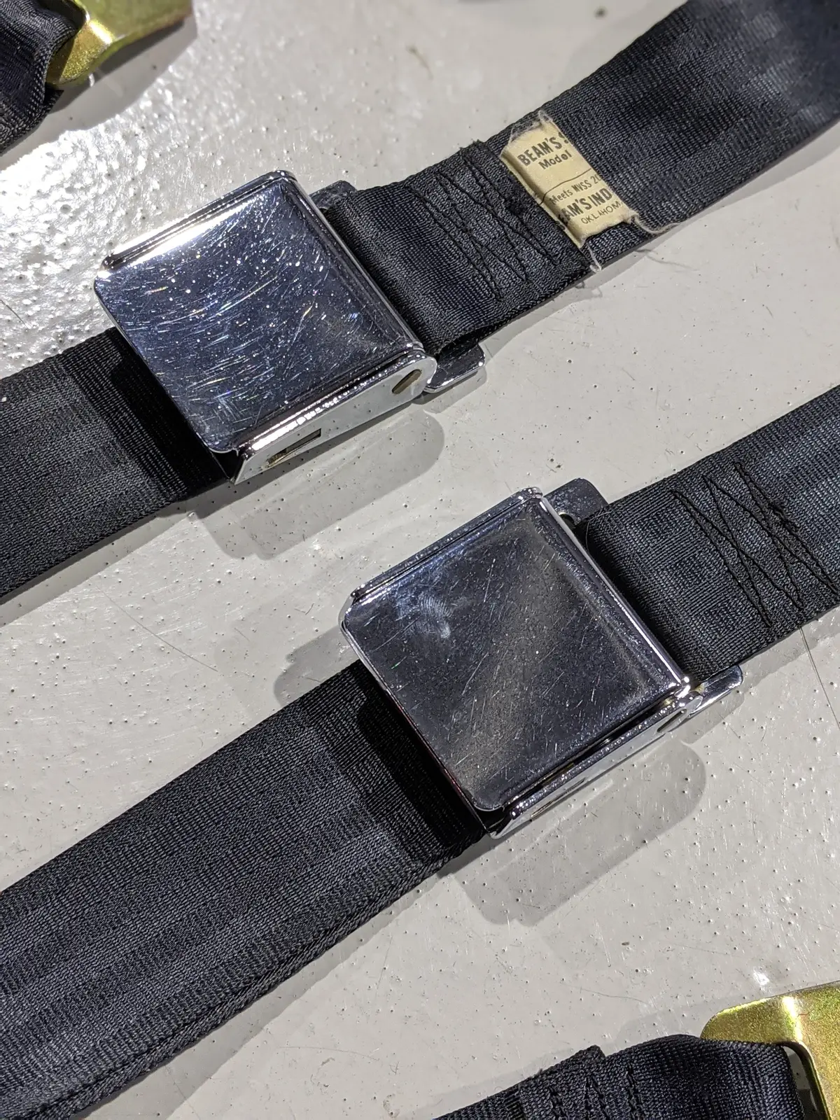Used Seat Belts 1