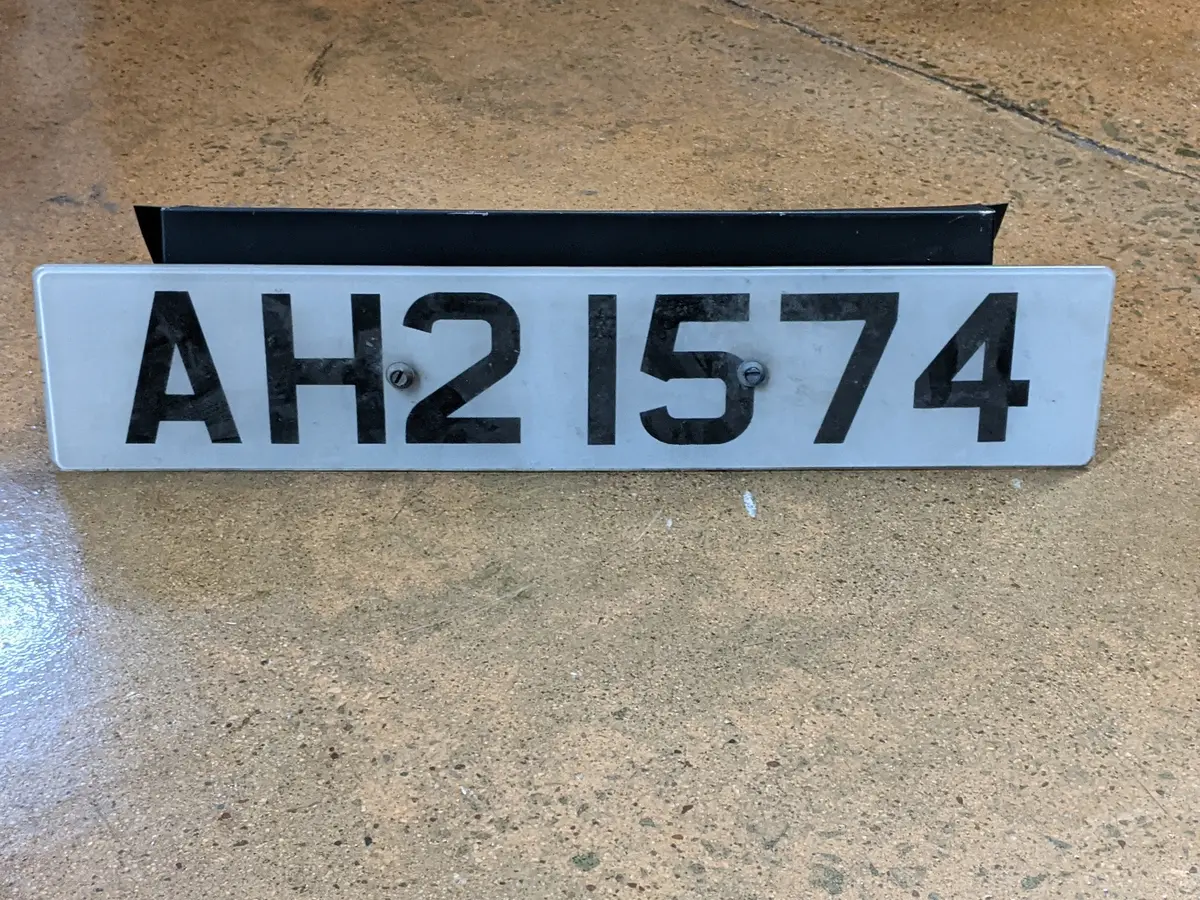 Front License Plate Mount For Bugeyes With No Front Bumper 1