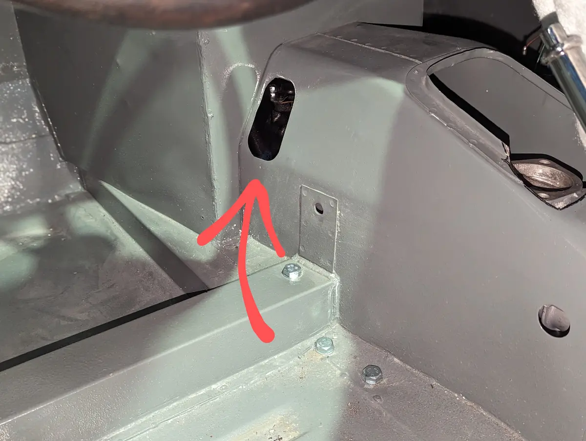 Plug, Gearbox Filler / Toe Box - Bugeye Thru 1976 2