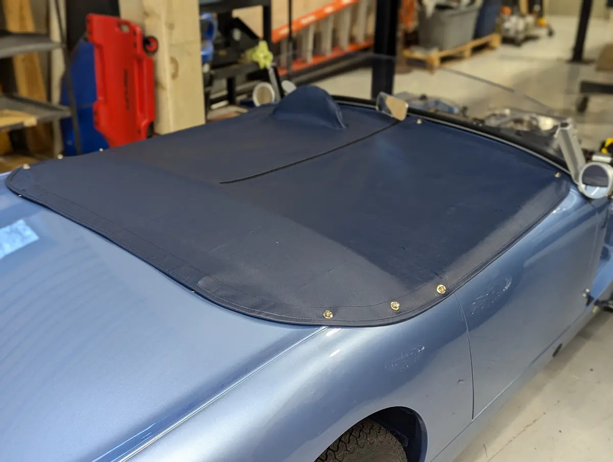 Bugeye Sprite Long Tonneau, Deluxe Supple Vinyl 5