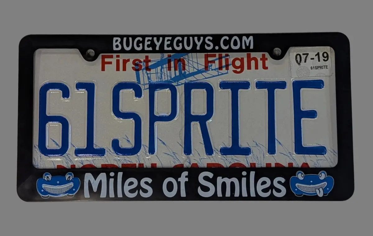 Bugeyeguys License Plate Frame 1