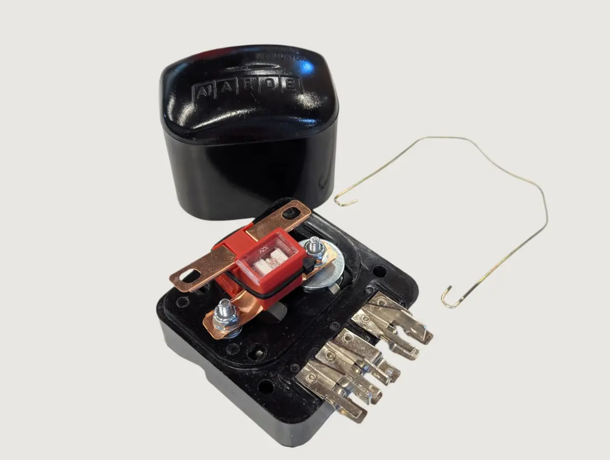 Spridget Dummy Regulator With Spade Terminals-Fused Link For Alternator Upgrade (1098-Early 1275 Cars) 1