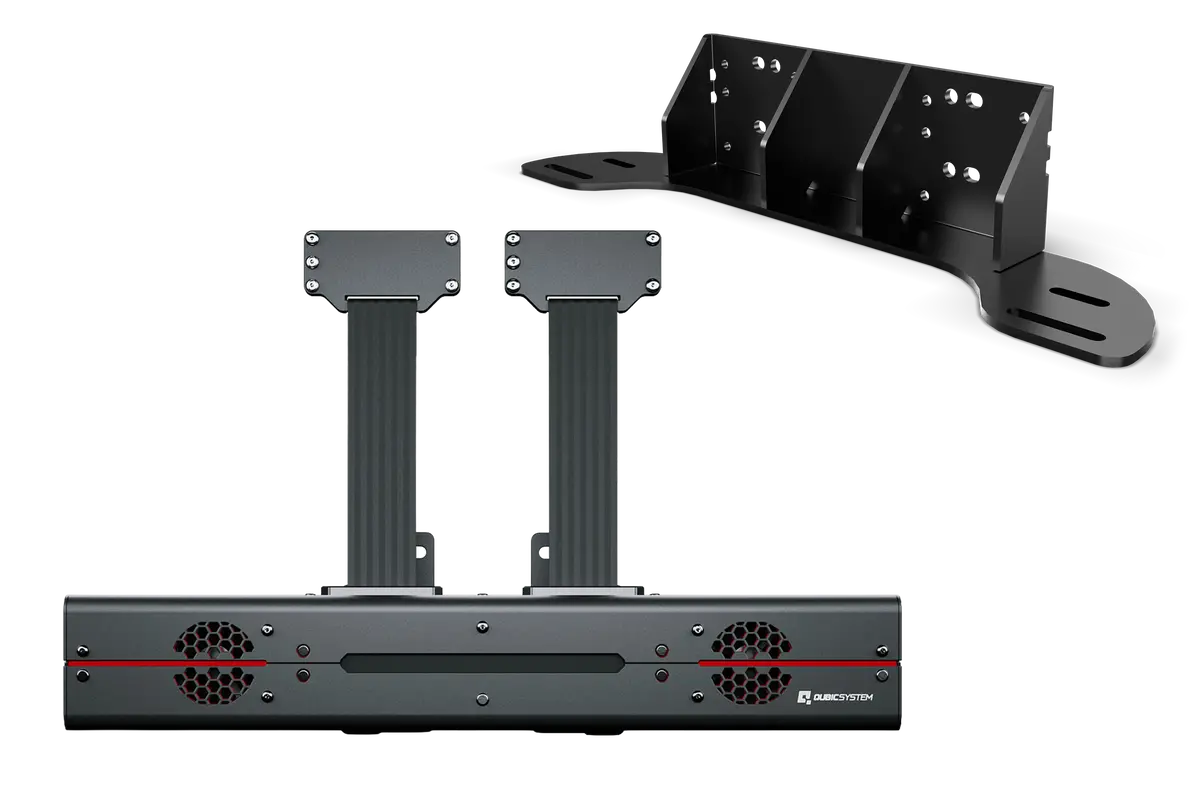Qubic Seat Belt Tensioner With Universal Bracket - For Trak Racer And Non-Trak Racer Cockpits 1