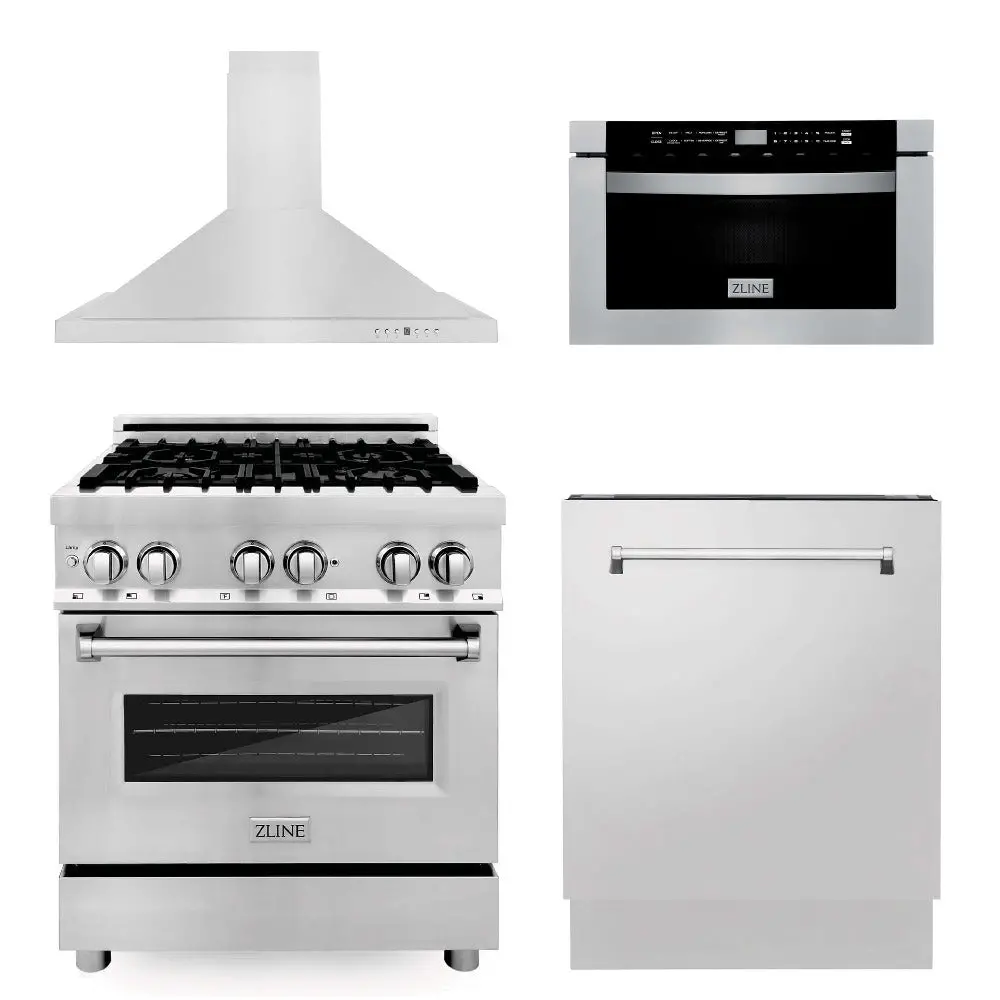 Z-Line Kitchen Packages Model 4Kp-Rarh30-Mwdw 1