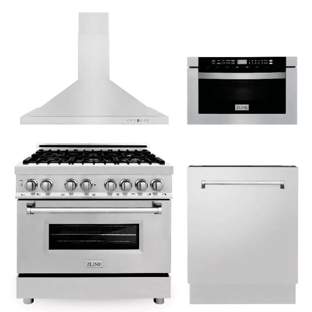 Z-Line Kitchen Packages Model 4Kp-Rarh36-Mwdw 1