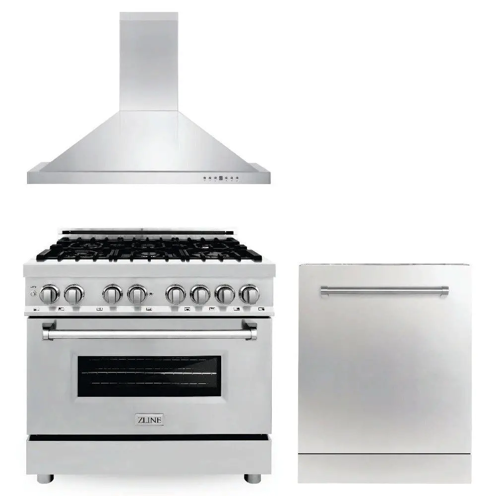 Z-Line Kitchen Packages Model 3Kp-Rarh36-Dw 1