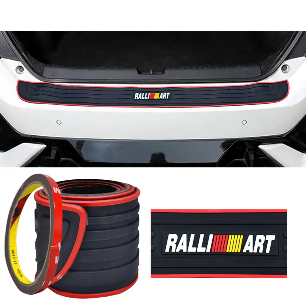 Rear Bumper Rubber Protector For Ralliart 1