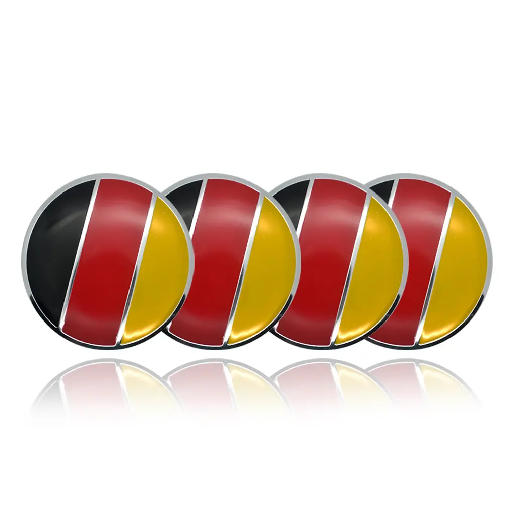 Ralliart Car Center Wheel Cap Badge Aluminum Metal Sticker 2
