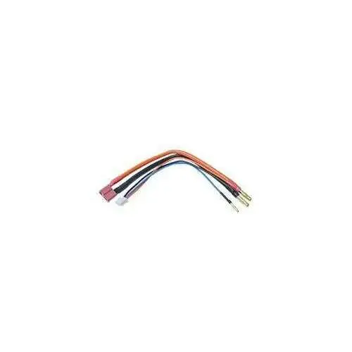 Racers Edge 1626 Battery Adapter: Female Deans To 4Mm Bullets With 2S Xh Balance Plug (150Mm Wire) 1