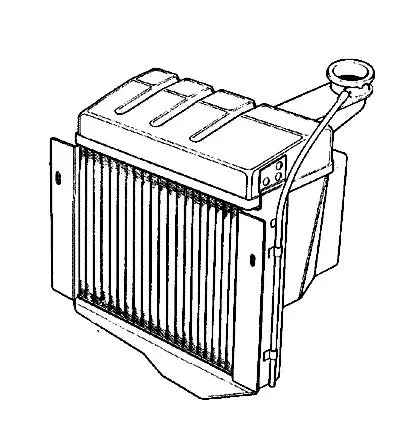 Original Style Vertical Flow Radiator (948-1275 Engines) 1