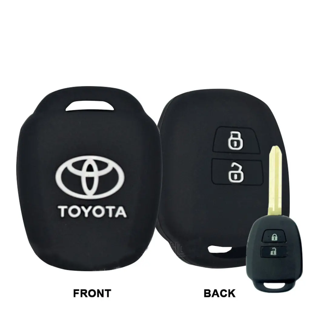 Toyota Soft Silicone Car Key Remote Holder (High Quality) 1