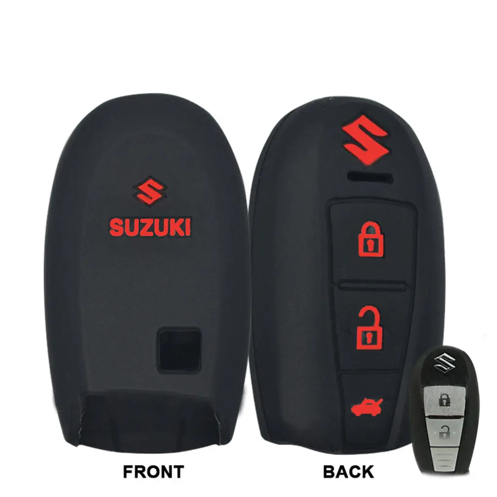 Suzuki Soft Silicone Car Key Remote Holder (High Quality) 2