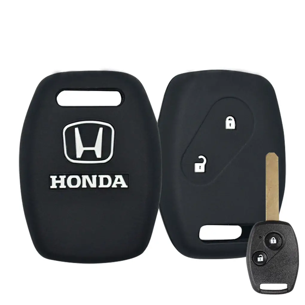 Honda Soft Silicone Car Key Remote Holder (High Quality) 1