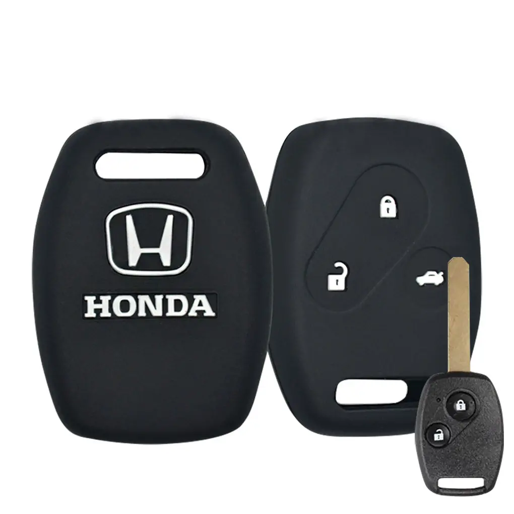 Honda Silicone Car Key Remote Holder (High Quality) 1