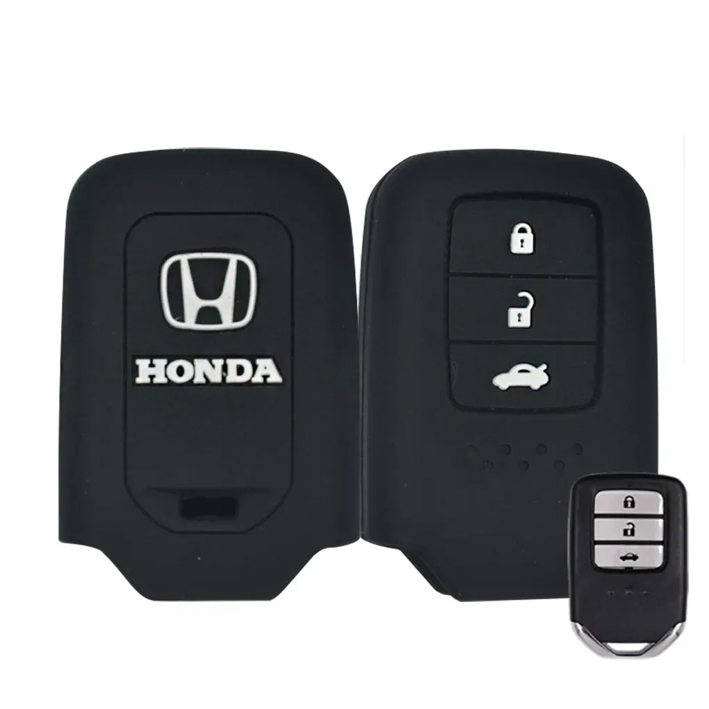 Honda Soft Silicone Car Key Remote Holder (High Quality) 1