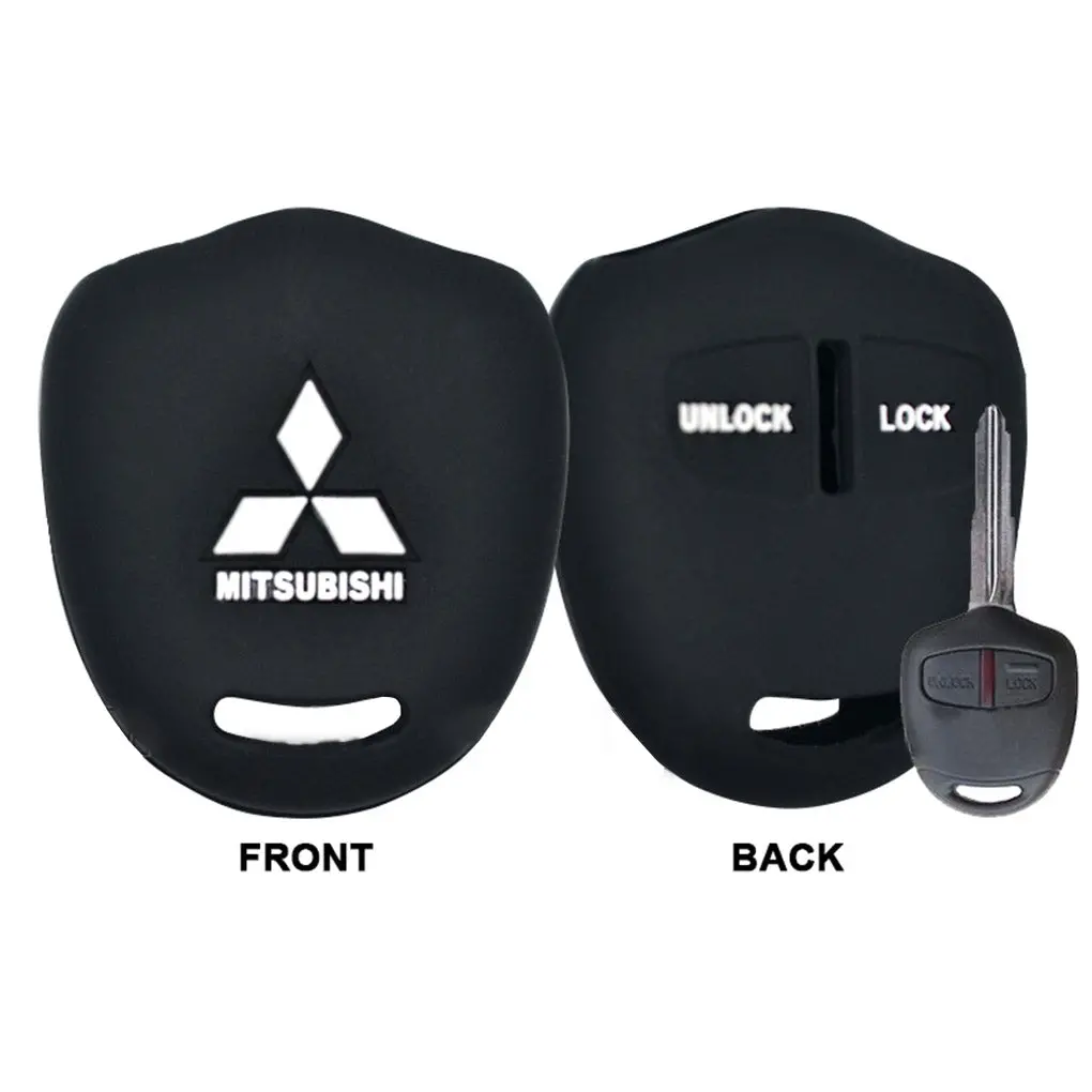 Mitsubishi Soft Silicone Car Key Remote Holder (High Quality) 1