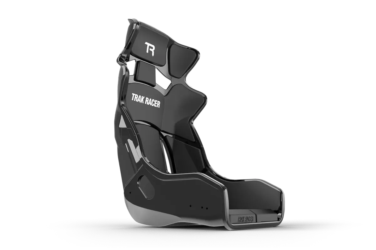 Tr Series Fibreglass Gt Sim Racing Seat — High Gloss Black 1