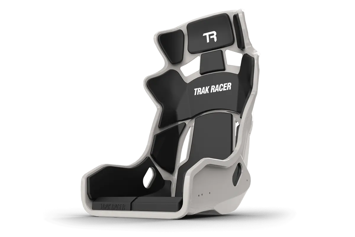 Tr Series Fibreglass Gt Sim Racing Seat — High Gloss Grey 1