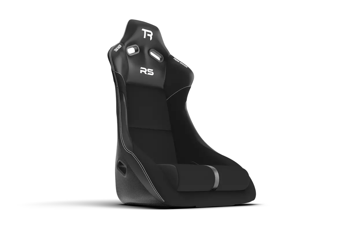 Gt Rally-Pro Fixed Fiberglass Sim Racing Seat - Carbon Fiber Finish 1