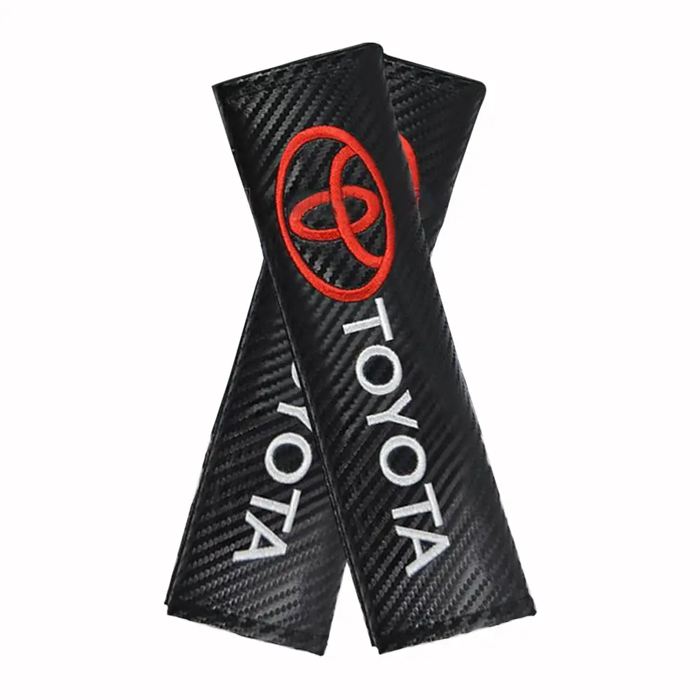 Toyota Carbon Fiber Seat Belt Shoulder (Pair / Set) 1