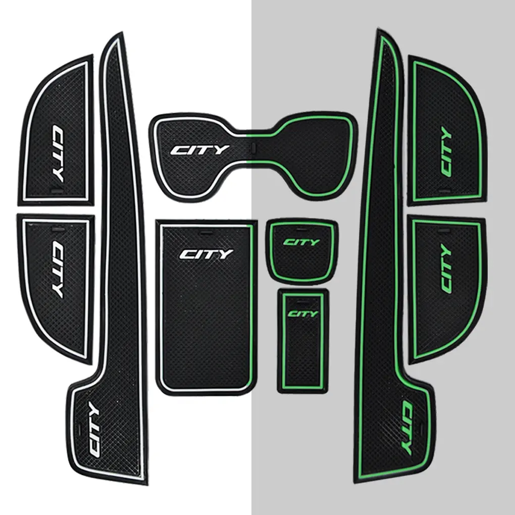 Honda City Door Slot Mats 1